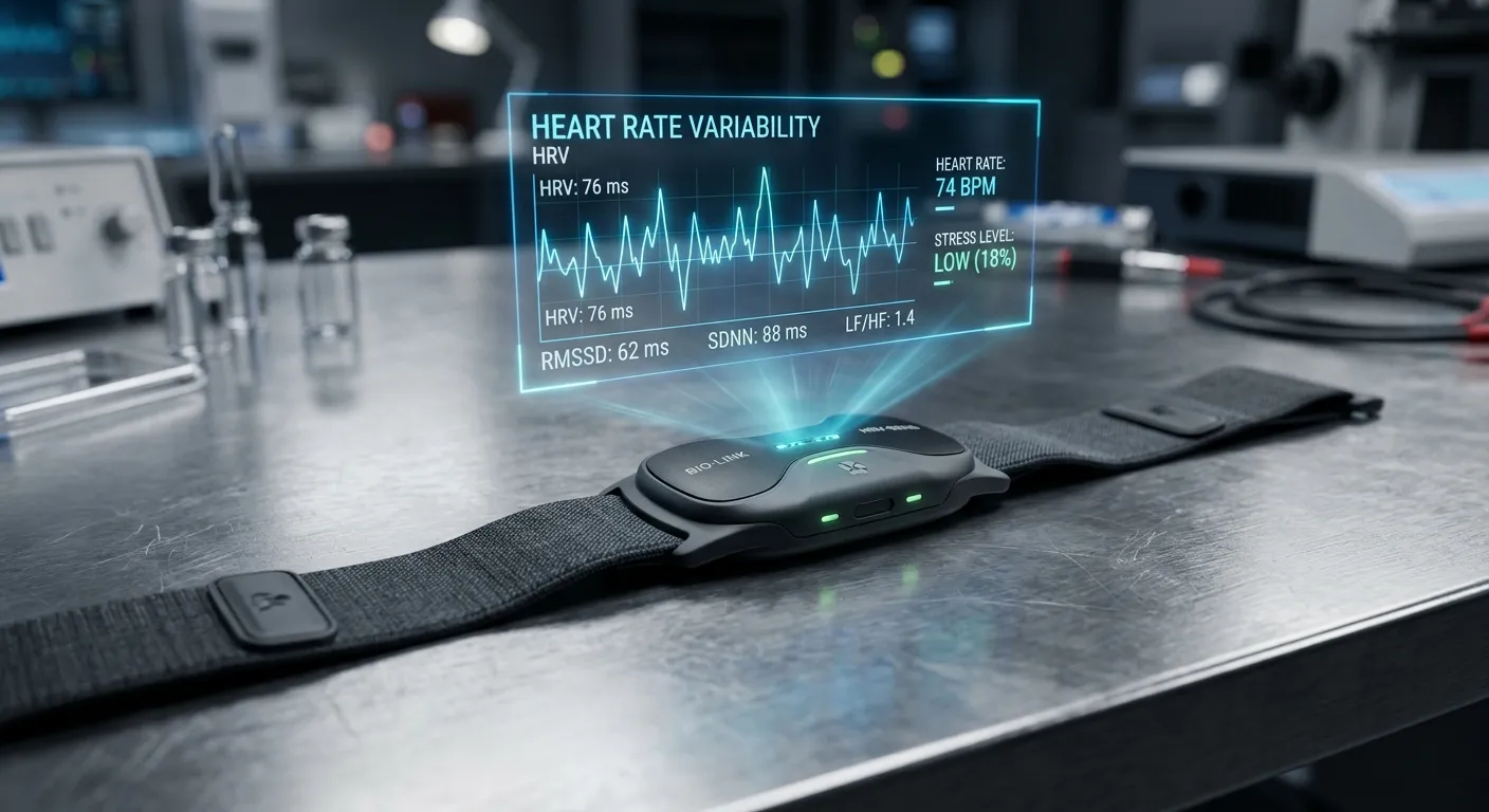 Clinical-grade biofeedback wearable device with biometric data overlay