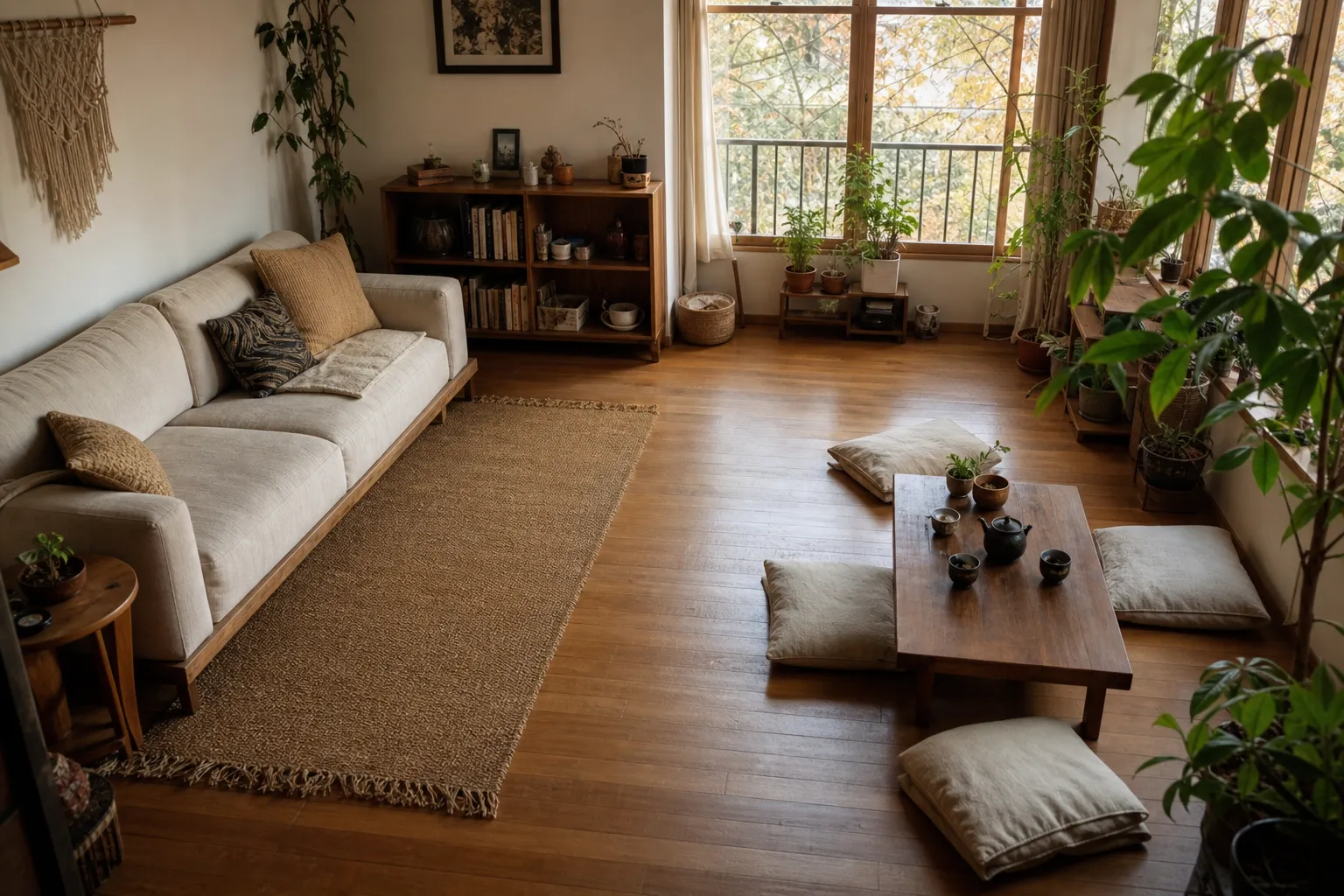 Low Sofas vs Floor Cushions for a Calm Living Room
