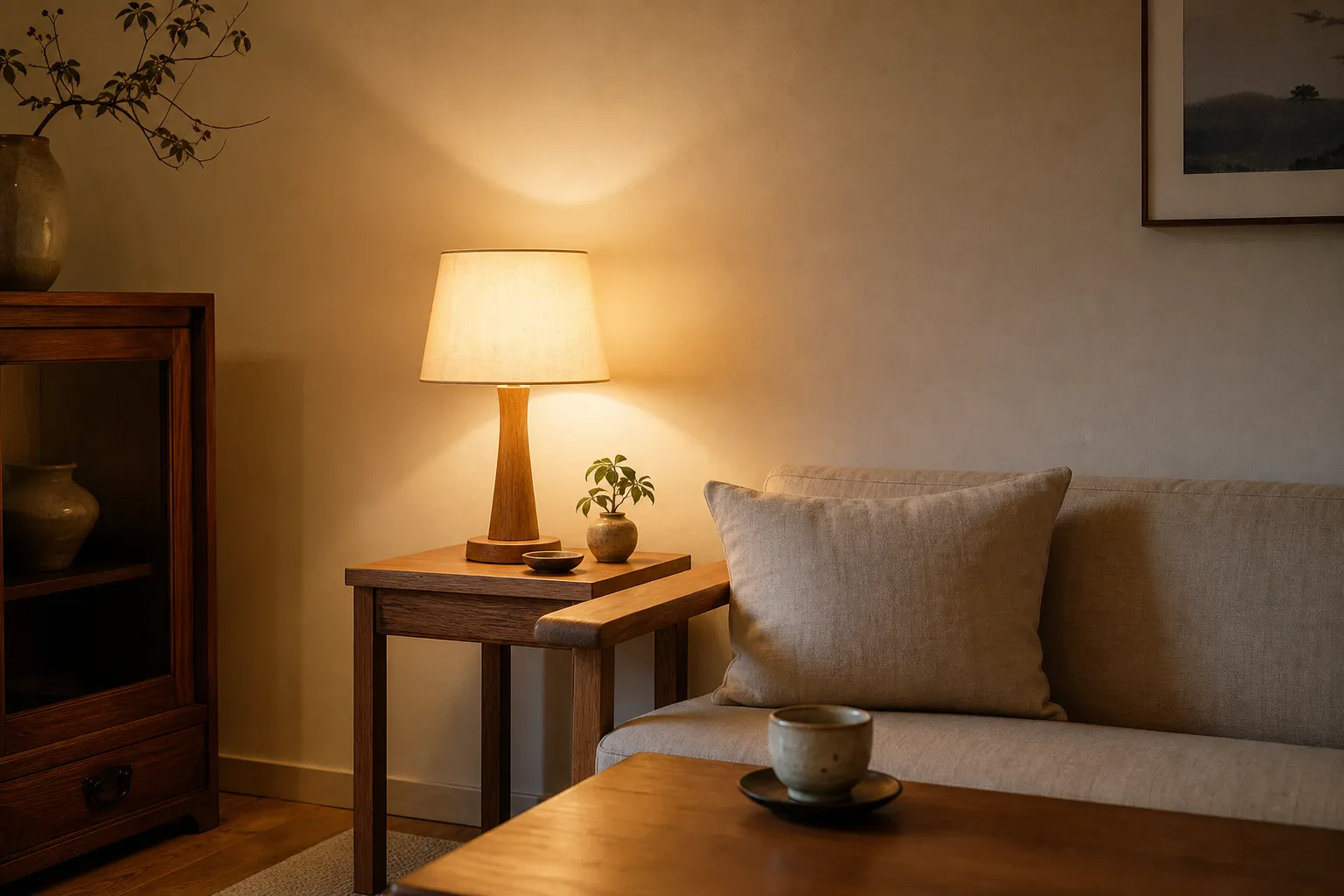 Warm Lighting Without Yellow Walls: What Changes the Color
