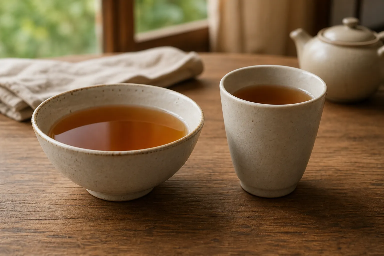Wide Tea Cup vs Tall Tea Cup: How Cup Shape Changes the Drink