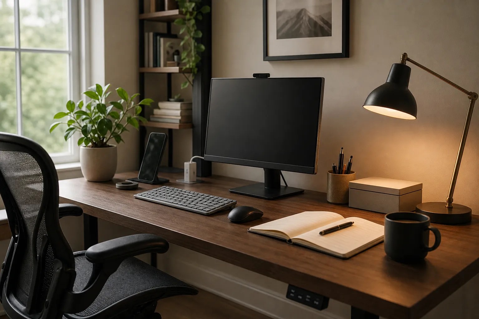 Zen Home Office Ideas: A Quieter Desk Without Losing Function